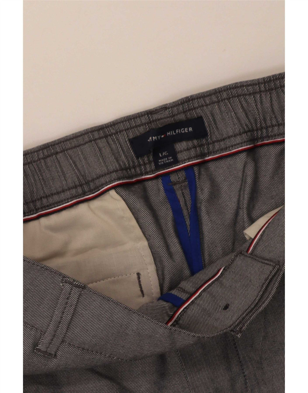 Tommy Hilfiger Mens Chino Shorts Large W34 Grey