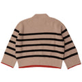 Zara Womens Oversized Crop Turtle Neck Jumper Sweater UK 10 Small Beige