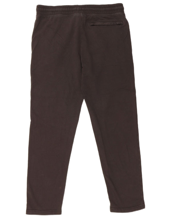 Marks & Spencer Mens Tracksuit Trousers Medium  Black Cotton