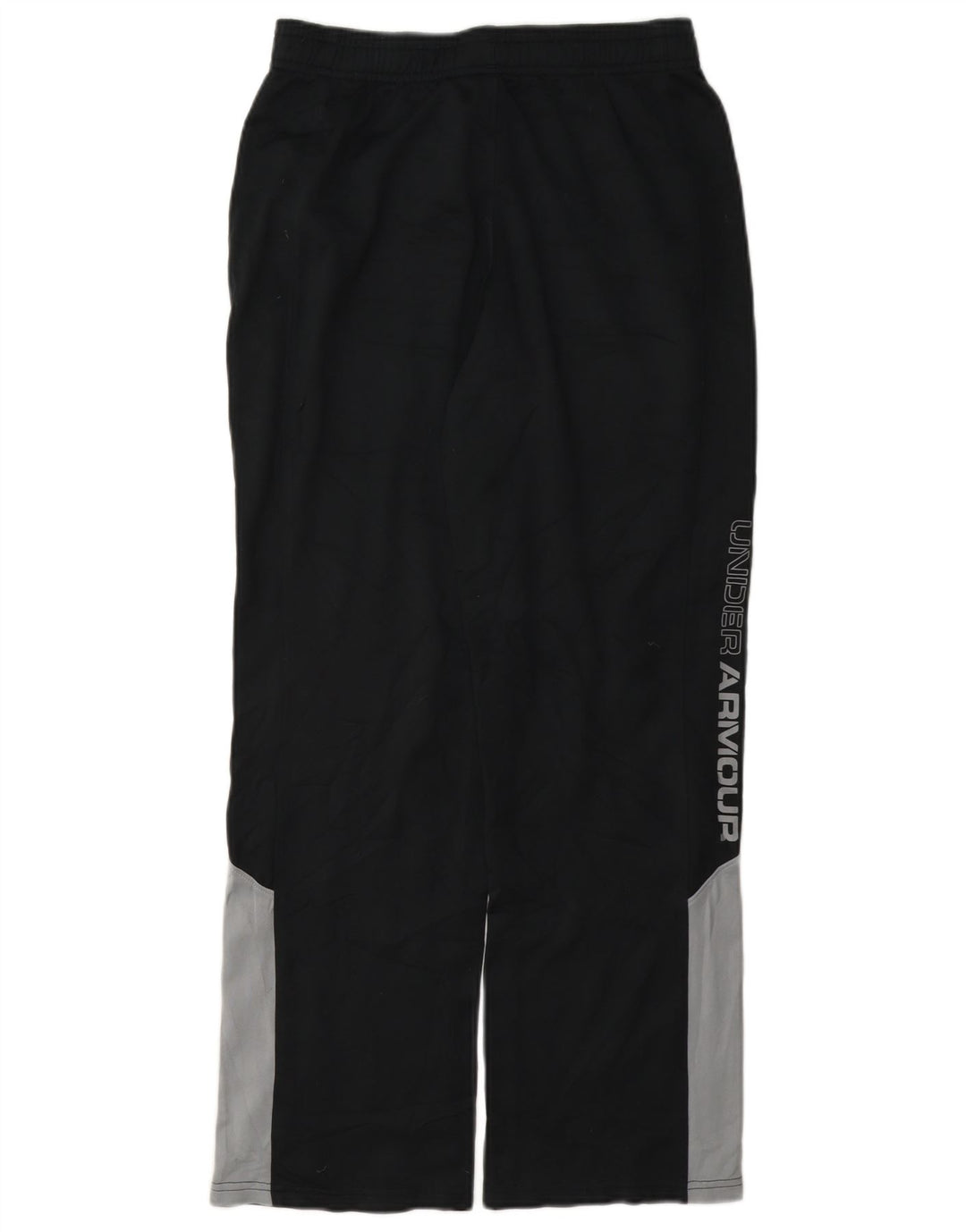 Under Armour Boys Tracksuit Trousers 11-12 Years Large Grey Colourblock