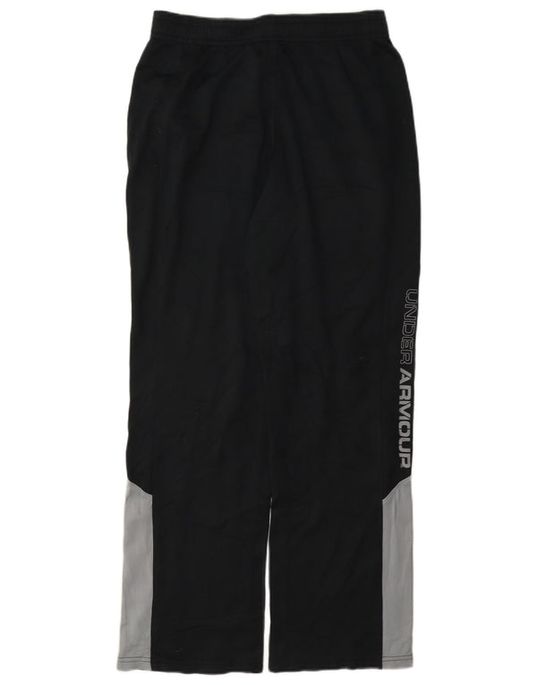 Under Armour Boys Tracksuit Trousers 11-12 Years Large Grey Colourblock