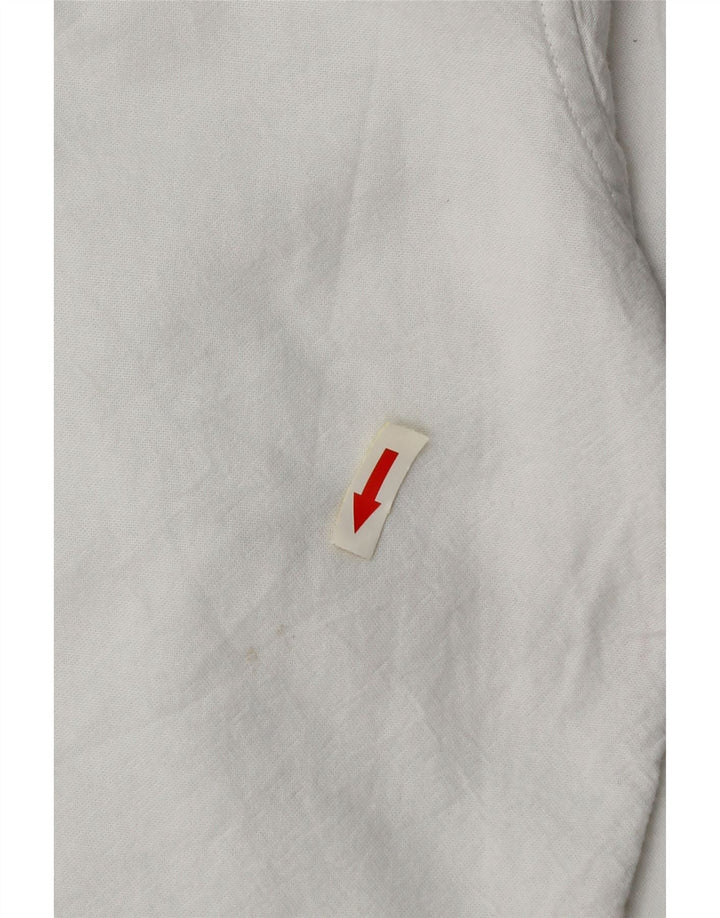 Jack & Jones Mens Shirt Small White Cotton