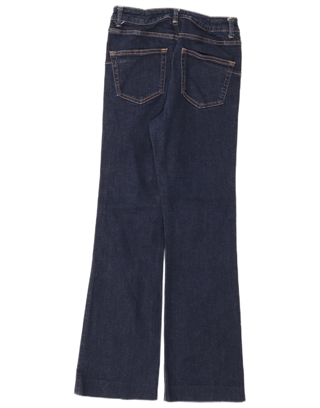 Zara Womens Bootcut Jeans EU 38 Small W28 L29 Navy Blue Cotton