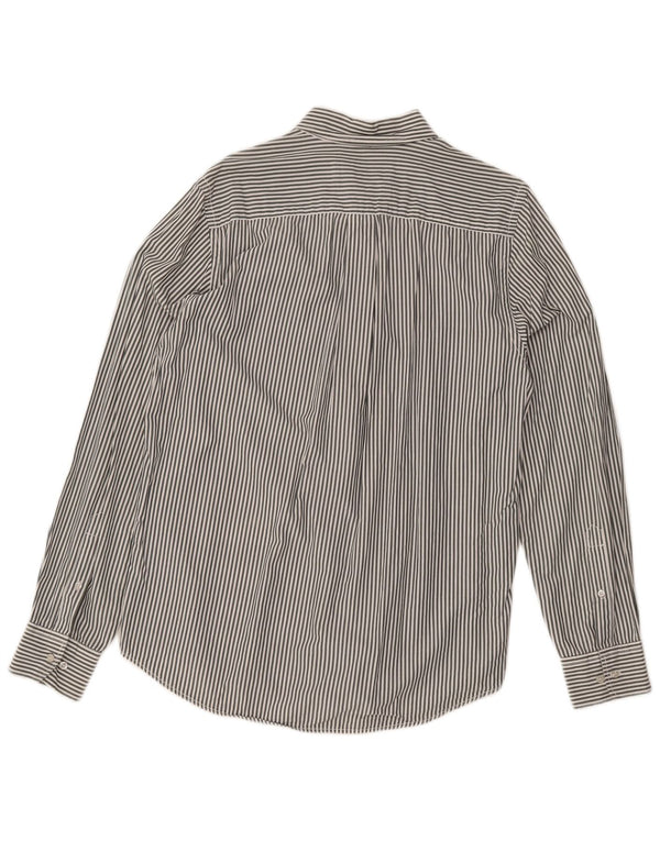 Murphy & Nye Mens Sailmakers Regular Fit Shirt Large Grey Pinstripe