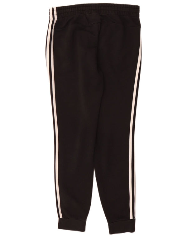Adidas Womens Tracksuit Trousers Joggers UK 12/14 Medium Black Cotton