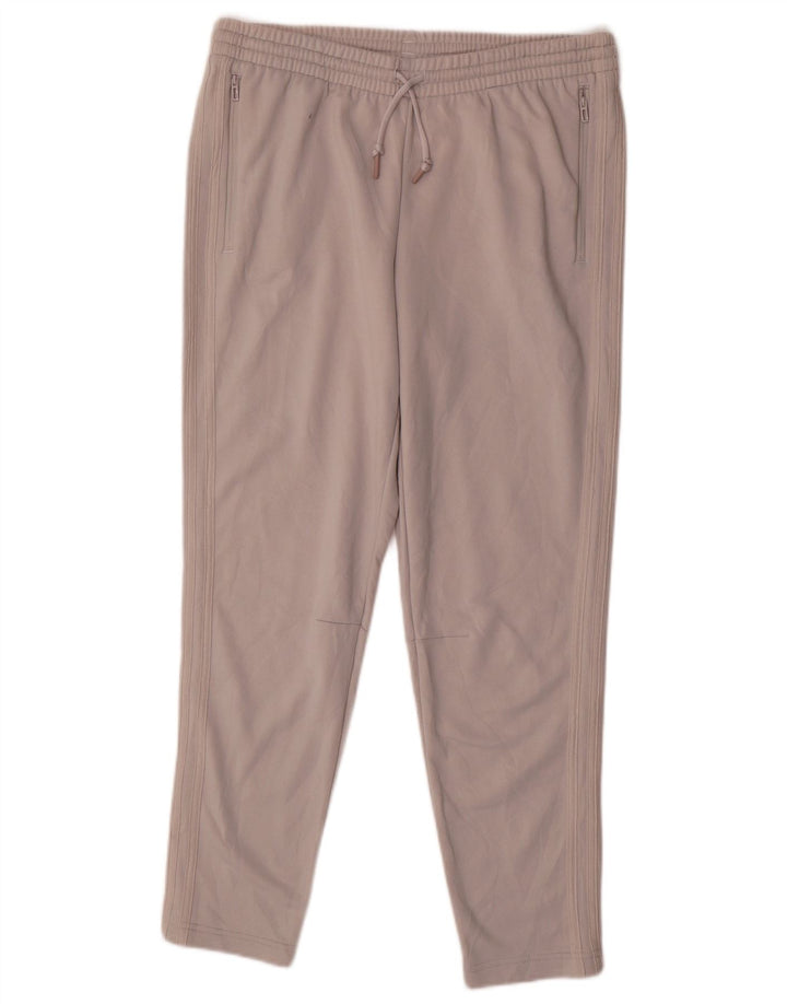 ADIDAS Mens Tracksuit Trousers Medium Grey