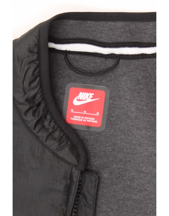 Nike Mens Padded Gilet UK 38 Medium Black Nylon