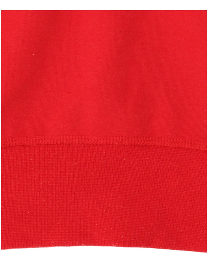 Polo Ralph Lauren Mens Sweatshirt Jumper Large Red Polyester