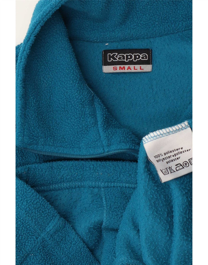 Kappa Womens Fleece Jacket UK 10 Small Blue Polyester