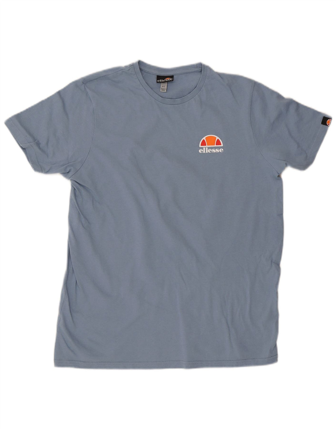 Ellesse Mens T-Shirt Top Large Blue Cotton