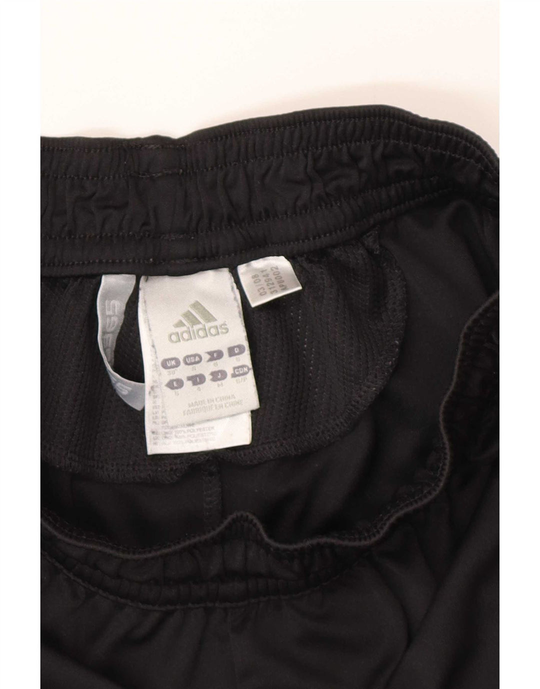 Adidas Mens AC Milan Sport Shorts Small Black Polyester