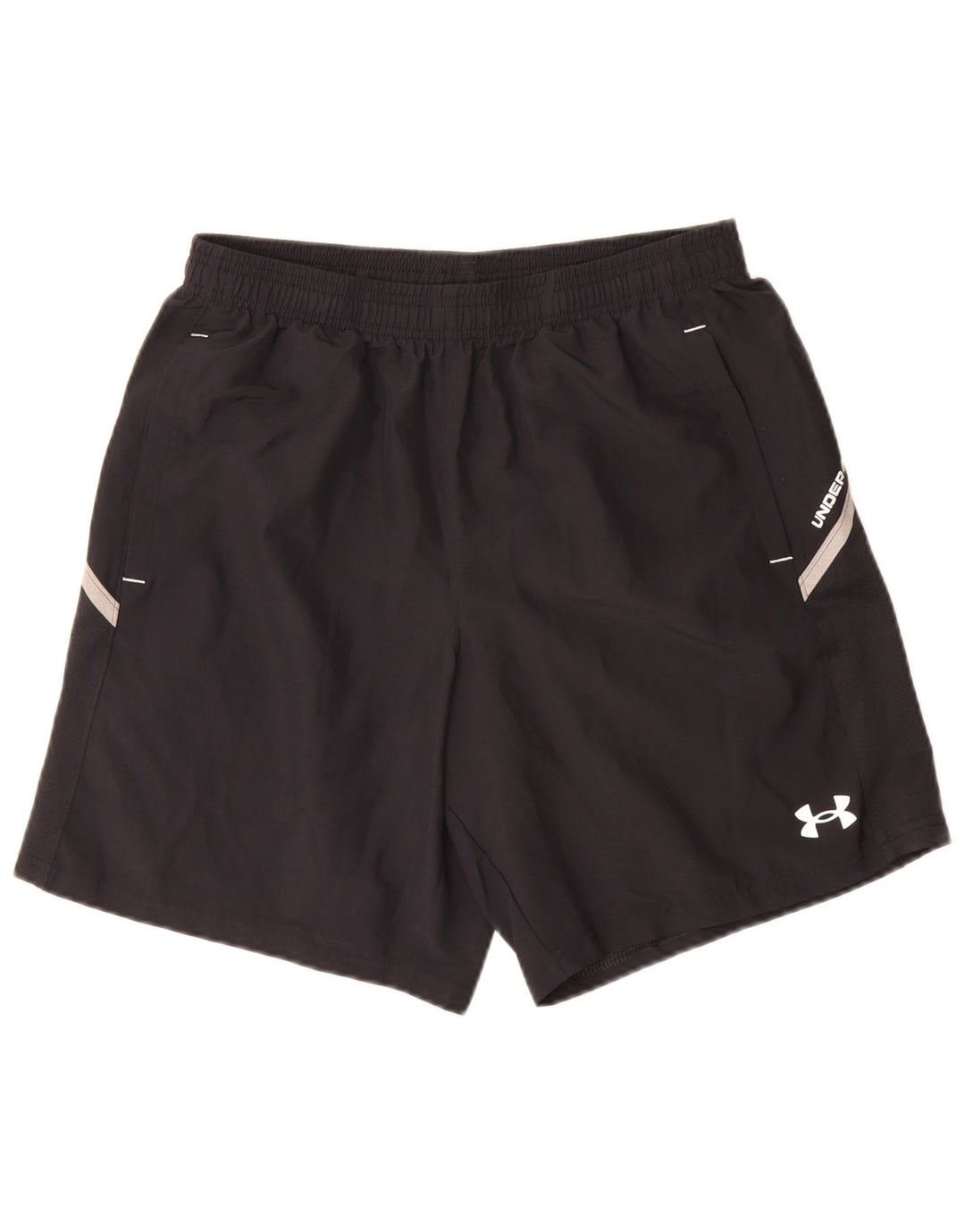 Under Armour Mens Sport Shorts Medium Black Polyester