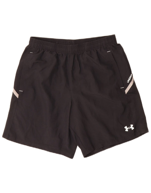 Under Armour Mens Sport Shorts Medium Black Polyester