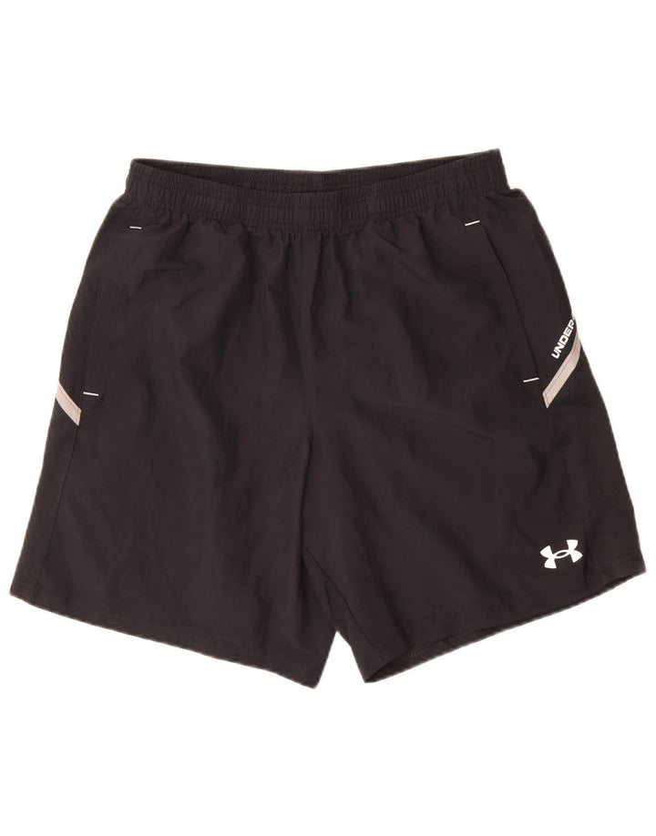 Under Armour Mens Sport Shorts Medium Black Polyester