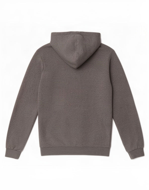 Puma Boys Graphic Hoodie Jumper 13-14 Years Grey Cotton