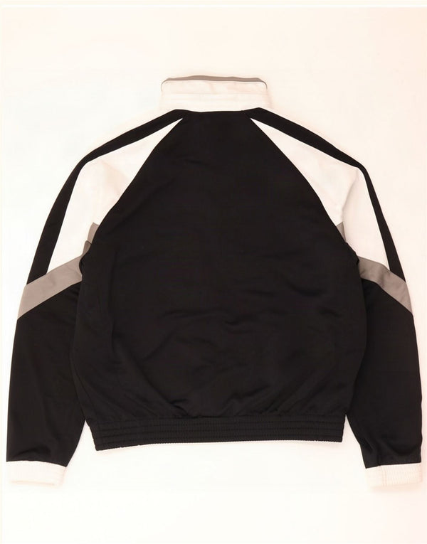 Champion Mens Tracksuit Top Jacket XL Black Colourblock Polyester