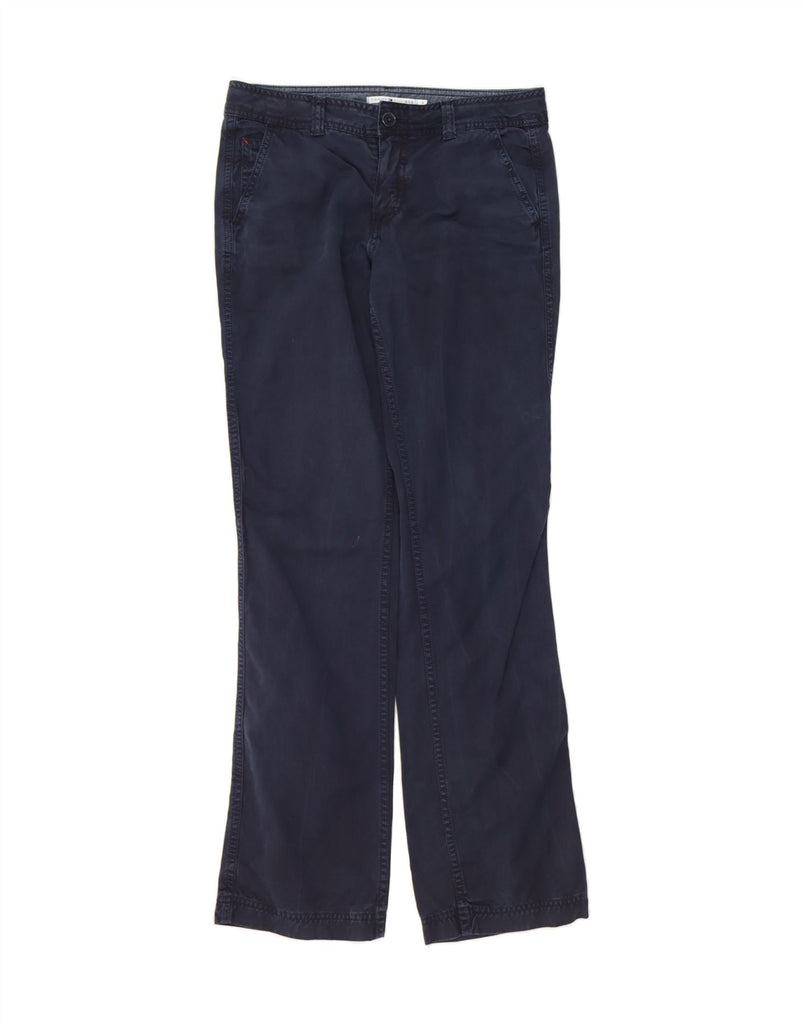 TOMMY HILFIGER Womens Chino Trousers US 6 Medium W30 L32 Navy Blue Vintage Tommy Hilfiger and Second-Hand Tommy Hilfiger from Messina Hembry 