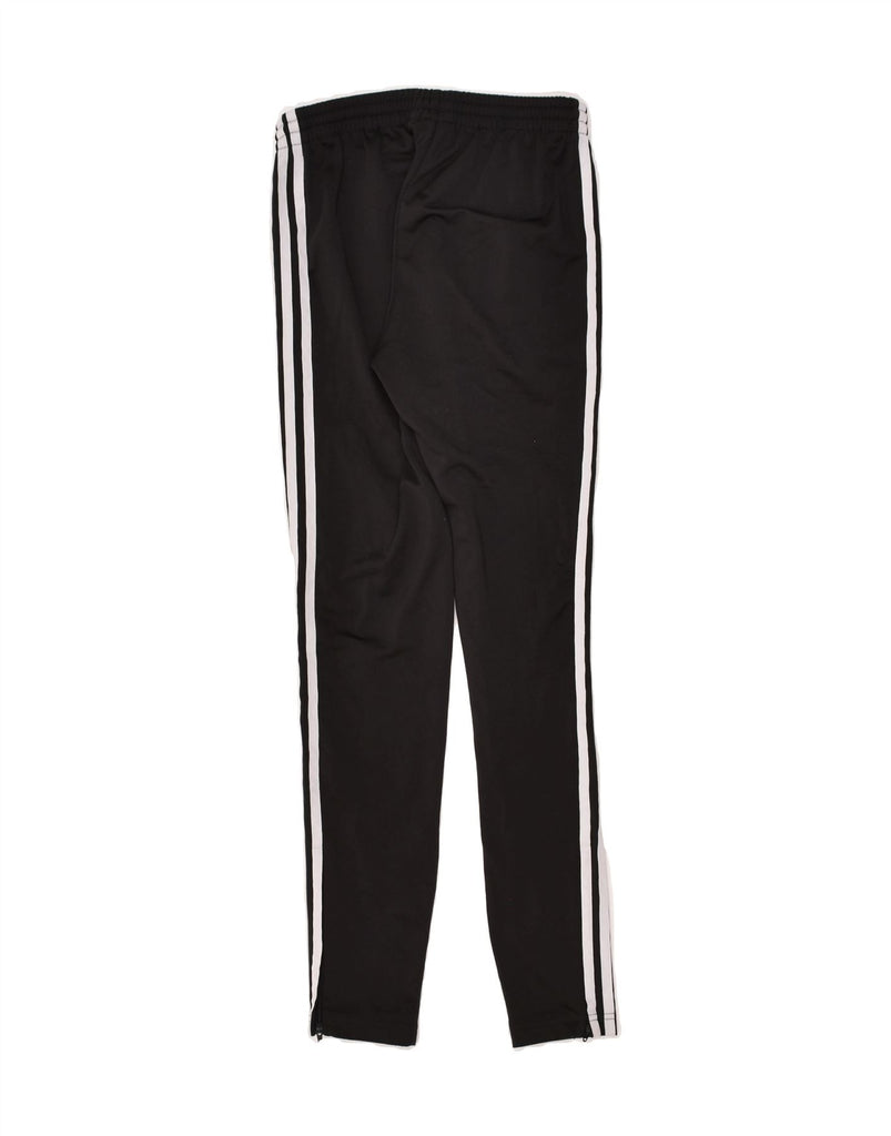 ADIDAS Womens Tracksuit Trousers UK 4 XS Black Polyester | Vintage Adidas | Thrift | Second-Hand Adidas | Used Clothing | Messina Hembry 