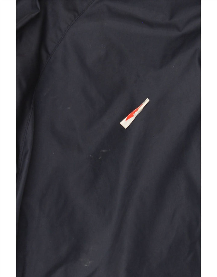 Sergio Tacchini Mens Graphic Tracksuit Top Jacket Small Navy Blue Polyamide