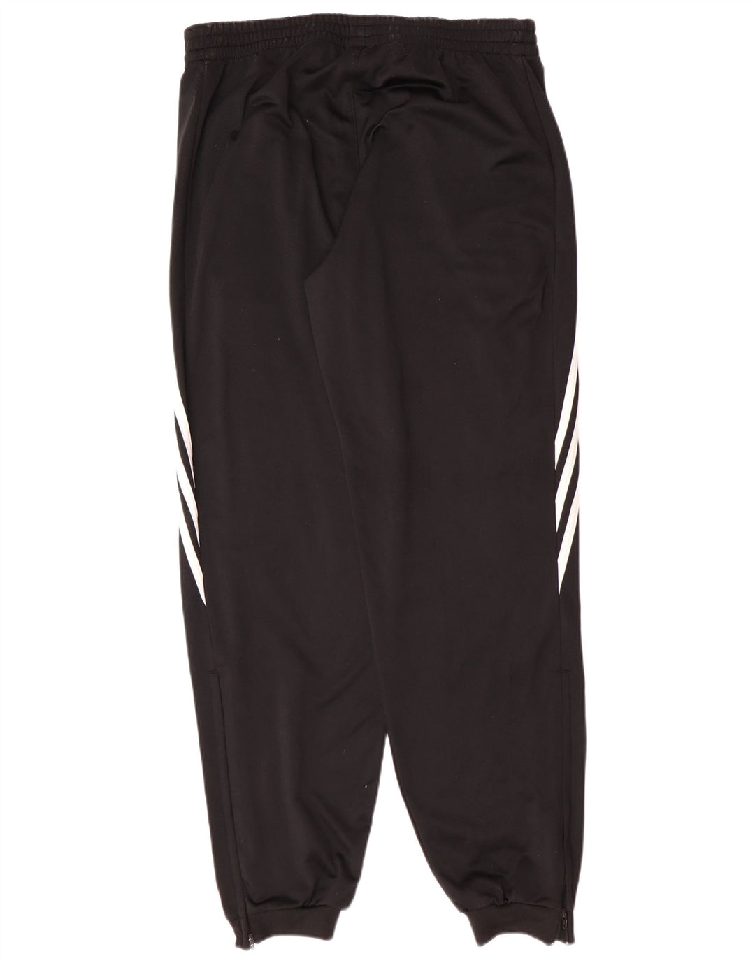 ADIDAS Mens Tracksuit Trousers Joggers Medium Black Polyester