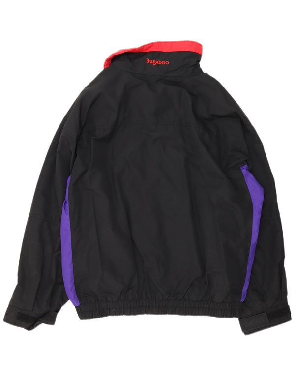Columbia Mens Bugaboo Bomber Jacket UK 40 Large Black Colourblock Nylon