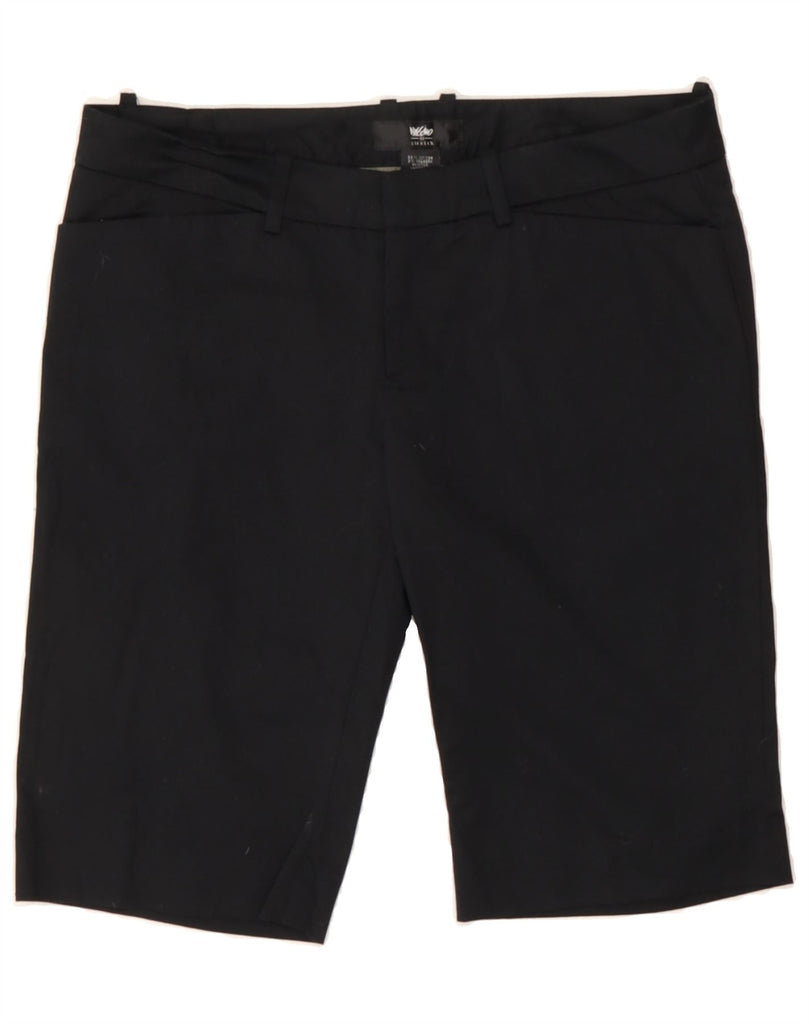 MOSSIMO Womens Casual Shorts US 6 Medium W30  Black Cotton Vintage Mossimo and Second-Hand Mossimo from Messina Hembry 