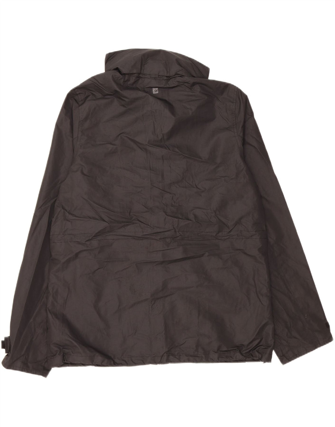 Mountain Warehouse Womens Hooded Rain Jacket UK 14 Large Black Polyester