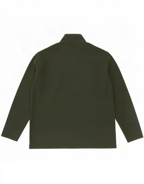 Mountain Warehouse Mens Zip Neck Fleece Jumper XL Khaki