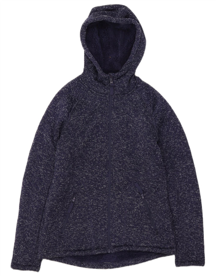 Mountain Warehouse Womens Tracksuit Top Jacket UK 10 Small Navy Blue