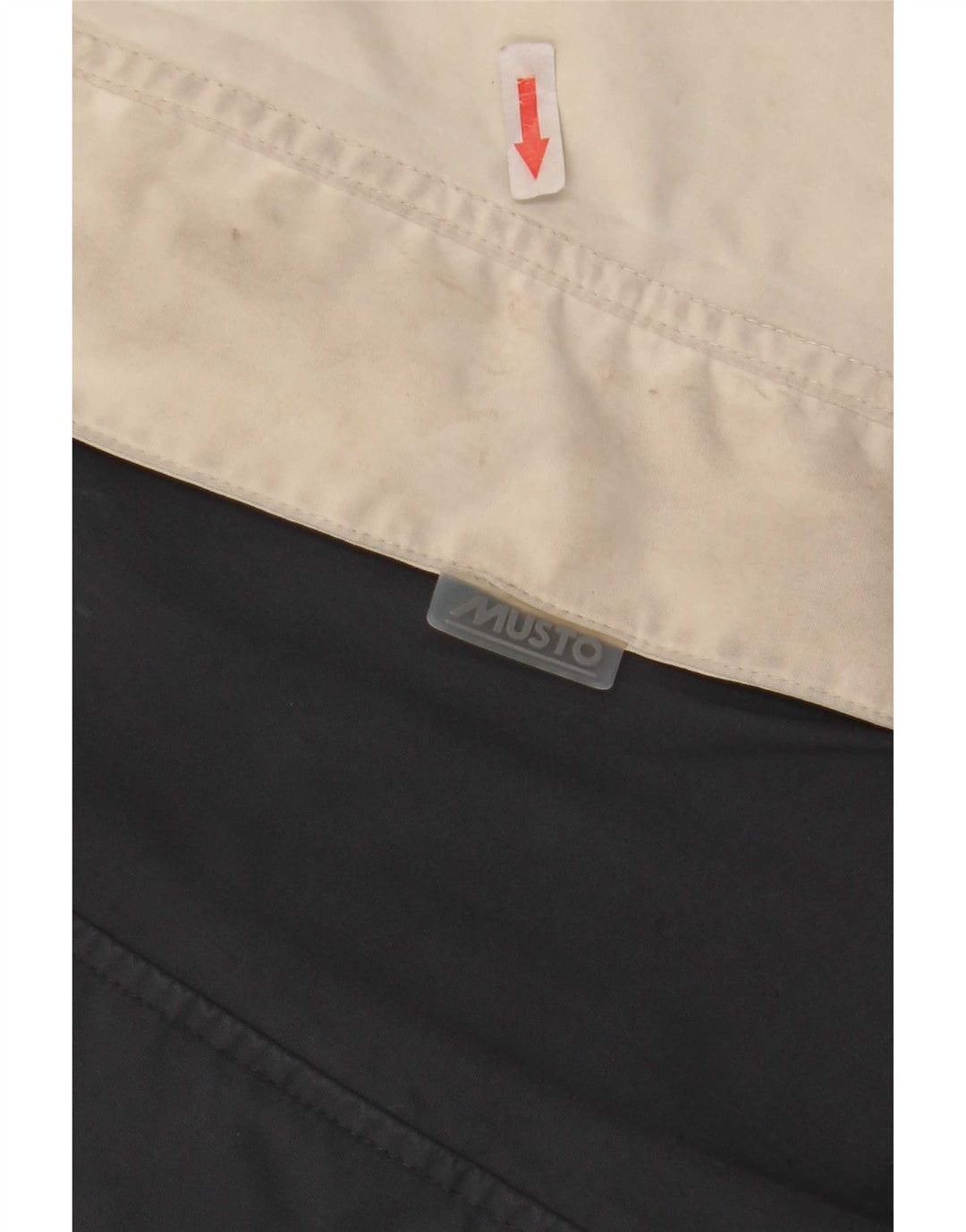 Musto Boys Hooded Waterproof Jacket 9-10 Years Black Colourblock