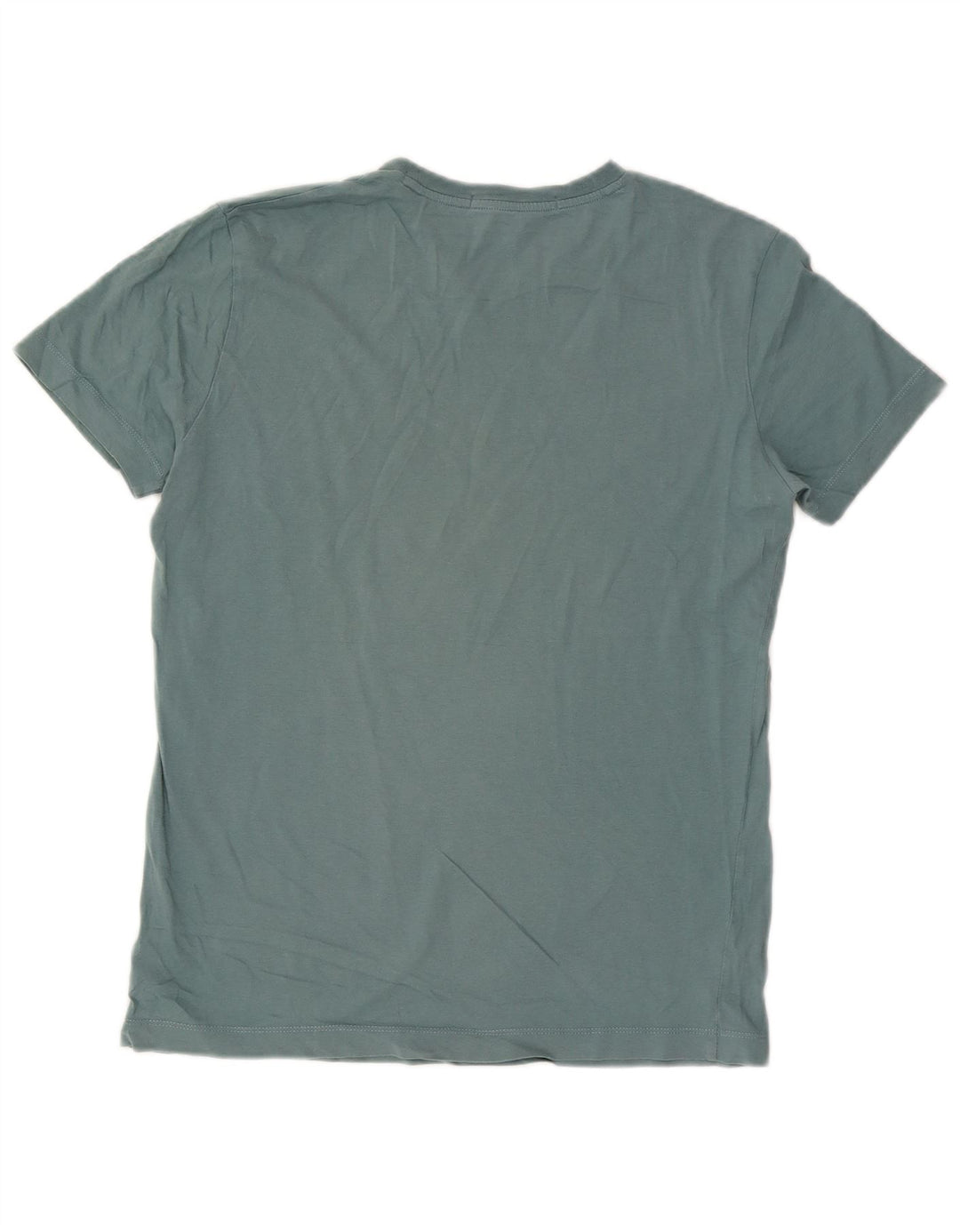 Calvin Klein Jeans Mens T-Shirt Top Large Blue Cotton
