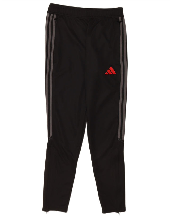 Adidas Mens Aeroready Tracksuit Trousers Small Black Polyester