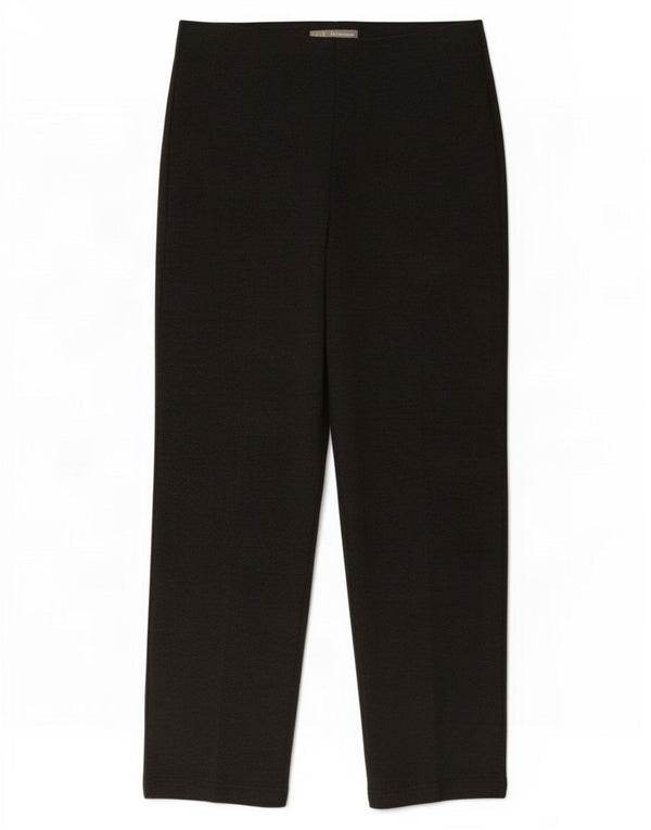 Marks & Spencer Womens Straight Casual Trousers UK 12 Medium W30 L28 Grey