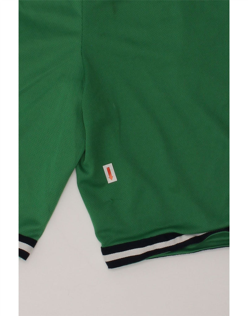 UMBRO Boys Graphic Sport Shorts 9-10 Years Medium  Green Polyester | Vintage Umbro | Thrift | Second-Hand Umbro | Used Clothing | Messina Hembry 