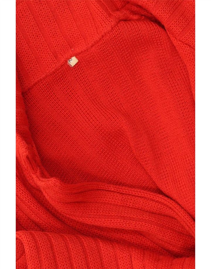 Vintage Womens Cardigan Sweater UK 16 Large Red