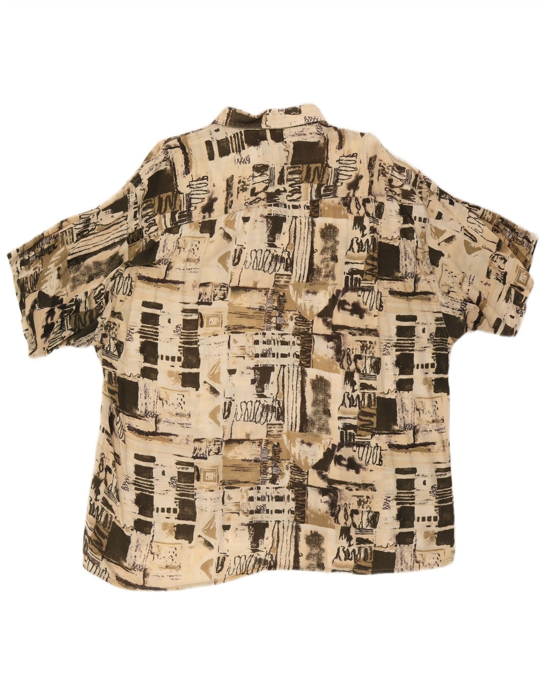 Mc Panthon Mens Abstract Pattern Shirt Size 45/46 2XL Multicoloured