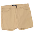 Chaps Womens Casual Shorts US 4 Small W30 Beige Cotton