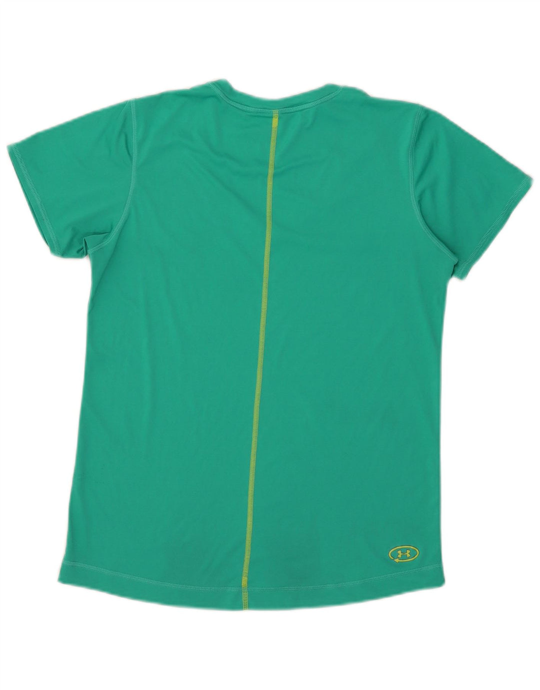 Under Armour Womens T-Shirt Top UK 12 Medium Green