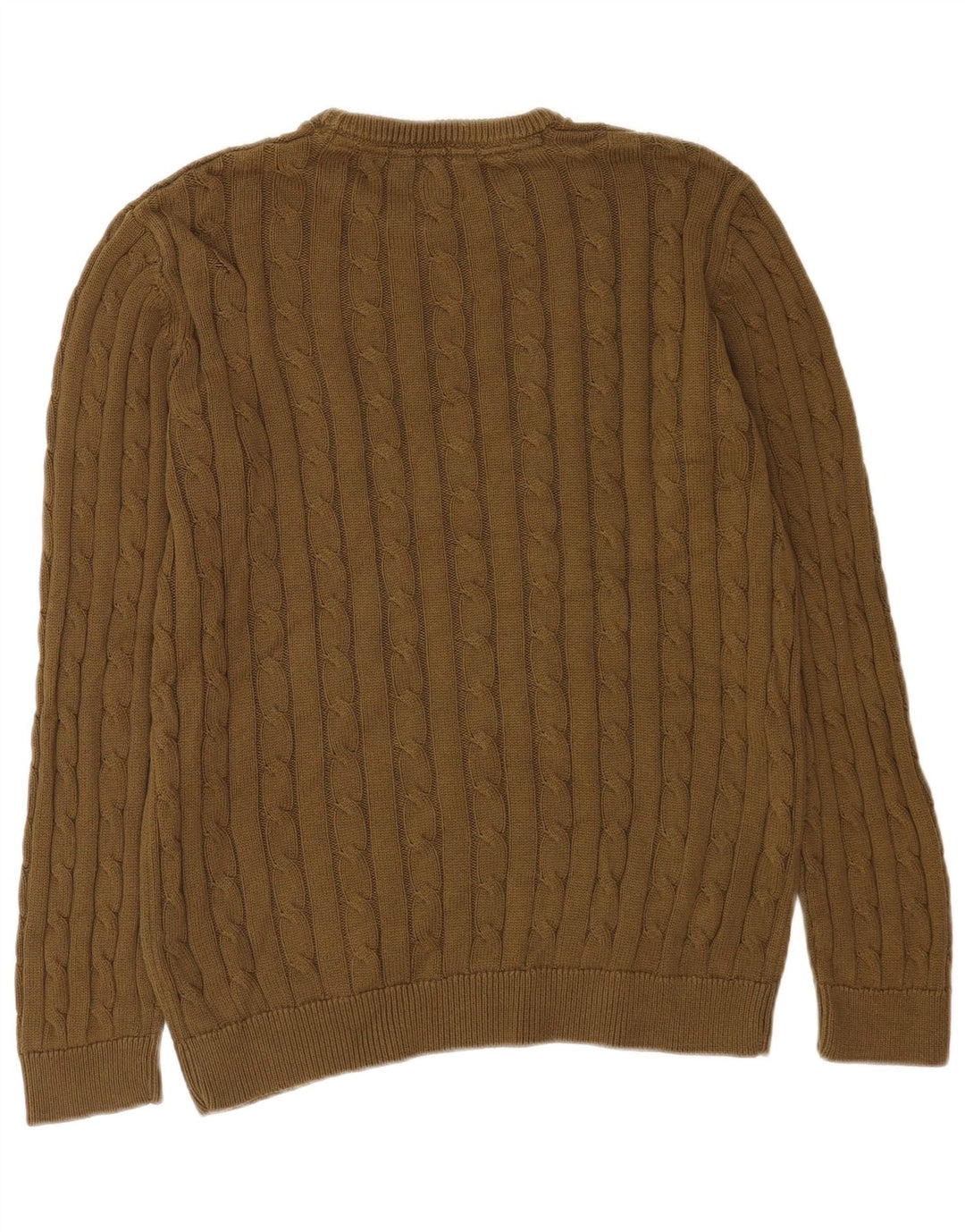 Lyle & Scott Boys Crew Neck Jumper Sweater 15-16 Years Khaki