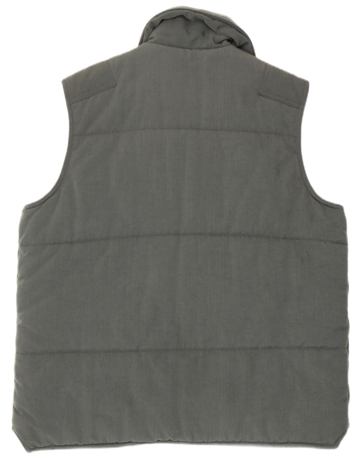Levi's Mens Padded Gilet UK 40 Large Green Polyamide