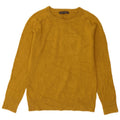 French Connection Womens Boat Neck Jumper Sweater UK 12 Medium Yellow
