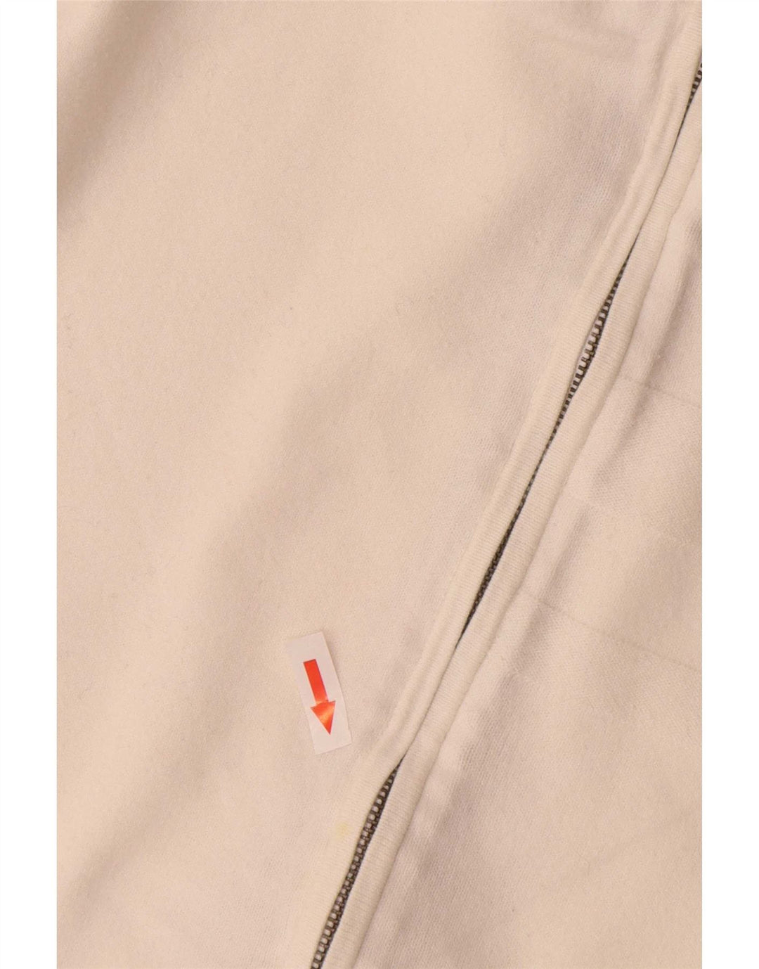Calvin Klein Jeans Mens Cardigan Sweater Large White Cotton