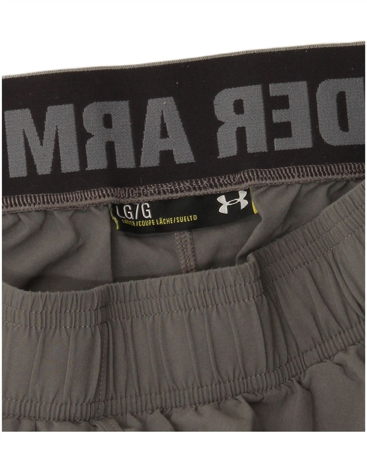 Under Armour Mens Graphic Sport Shorts Large  Grey