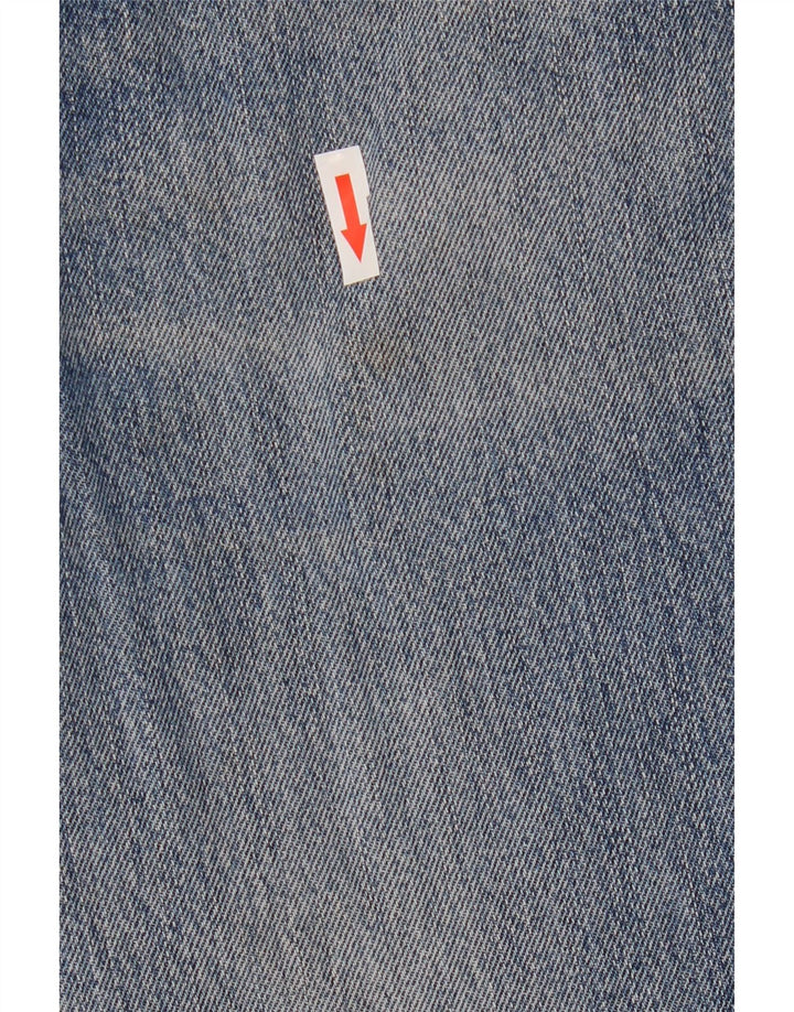 Wrangler Mens Texas Straight Jeans  W32 L32 Blue Cotton