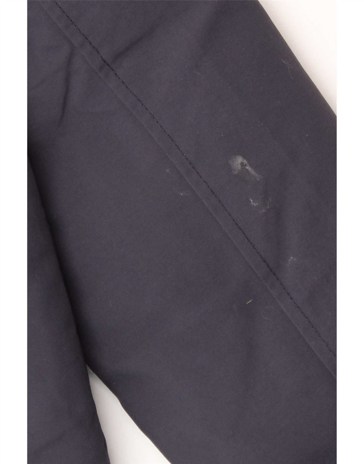 Jack Wills Mens Hooded Padded Jacket UK 38 Medium Navy Blue