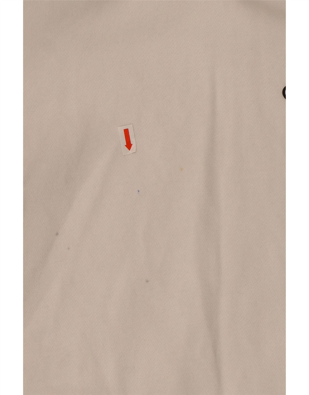 CHAMPION Mens Graphic Hoodie Jumper Small White Cotton