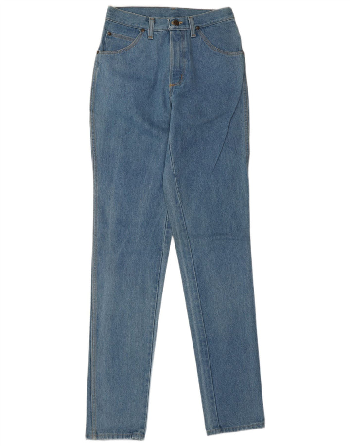 Wrangler Womens Slim Jeans W28 L36 Blue Cotton