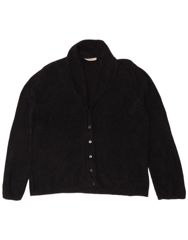 Marks & Spencer Womens Cardigan Sweater UK 18 XL Black Viscose
