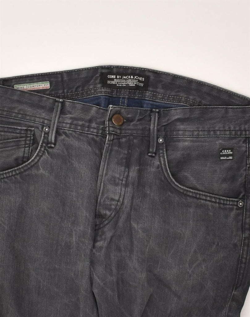 JACK & JONES Mens Slim Jeans W30 L32  Grey Cotton | Vintage Jack & Jones | Thrift | Second-Hand Jack & Jones | Used Clothing | Messina Hembry 