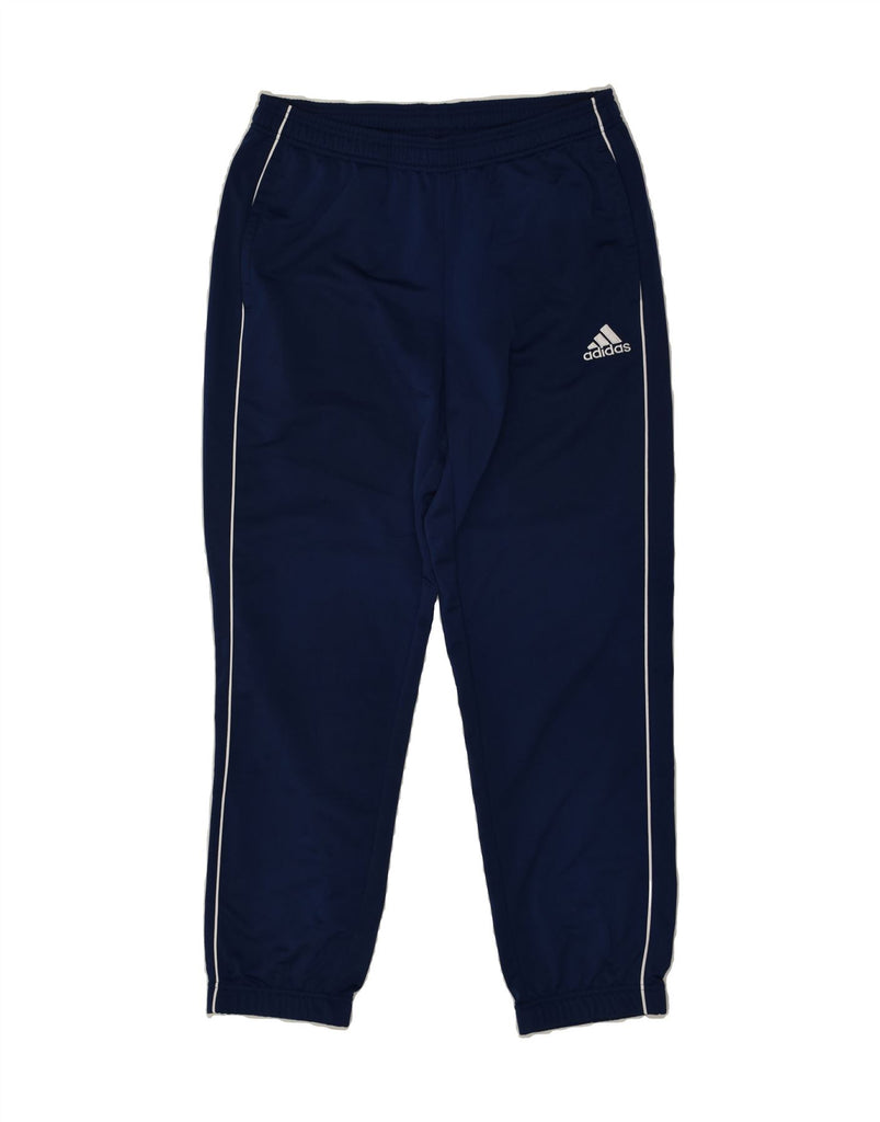 ADIDAS Mens Tracksuit Trousers Joggers Large Navy Blue Polyester | Vintage Adidas | Thrift | Second-Hand Adidas | Used Clothing | Messina Hembry 